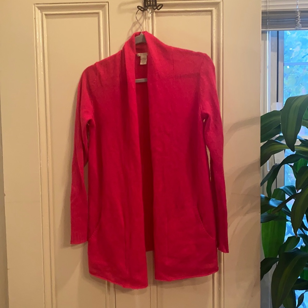 White & warren cashmere pink sweater